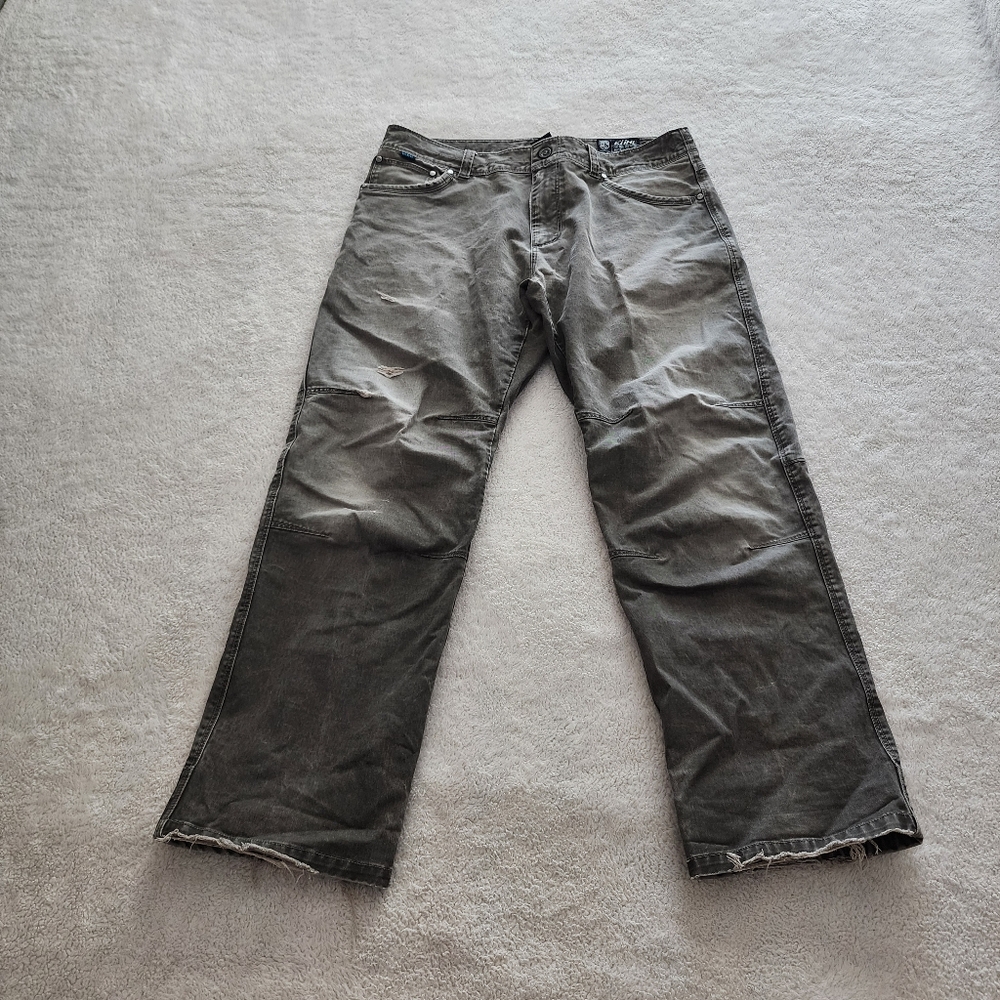 Kuhl Rydr Denim Pants, Men's Size 36x30, GUC - Vintage Patina Dye